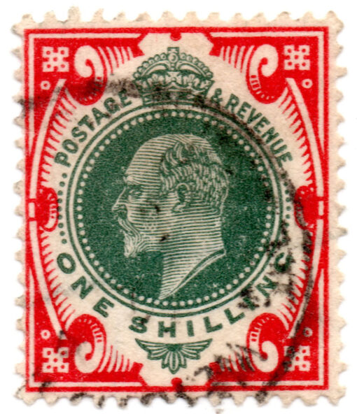 ST/G 311 - 91 - King Edward VII - 10d - (1902-1913) - purple and red-0