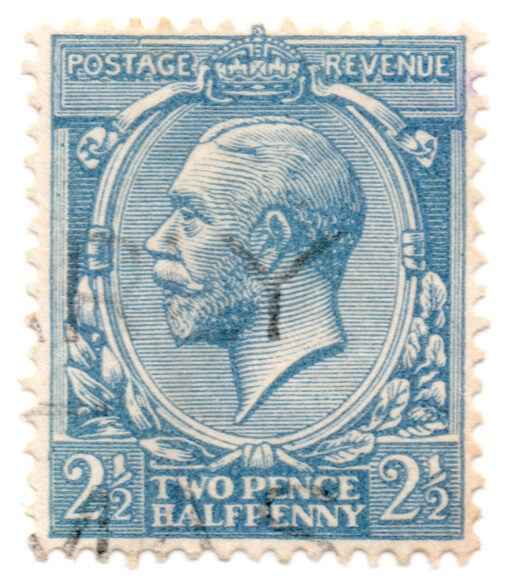 ST/G 371 - 104 - King George V - 2 1/2d - (1912-1924) - blue-0