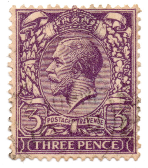 ST/G 375 - 106 - King George V - 3d - (1912-1924) - violet-0