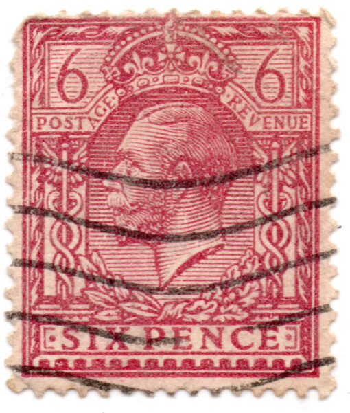 ST/G 385 - 107 - King George V - 6d - (1912-1924) - purple-0