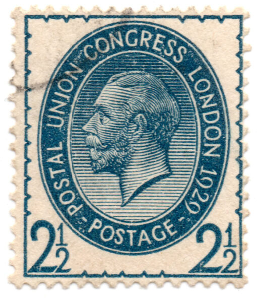 ST/G 437 - 114 - King George V - 2 1/2d - (1929) - blue-0