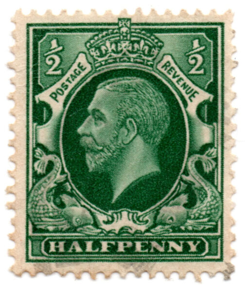 ST/G 439 - 118 - King George V - 1/2d - (1934-36) - green-0