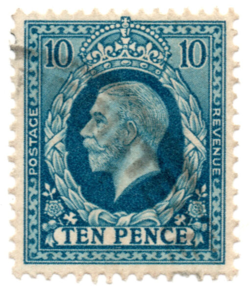 ST/G 448 - 122 - King George V - 10d - (1934-36) - blue-0