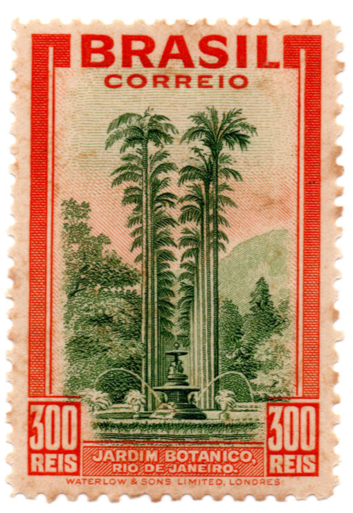 Brasil - 1937 - C-120 - 1937 Propaganda Turística - Jardim Botânico - Rio de Janeiro - Mint-0