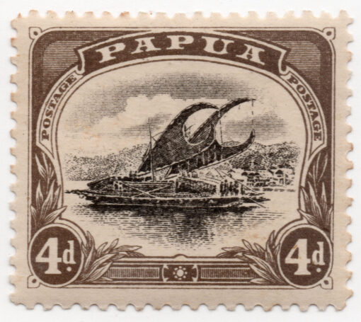 1907 - Laketoi - Inscrição "PAPUA"